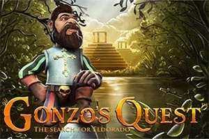 Gonzo's Quest slot game screenshot